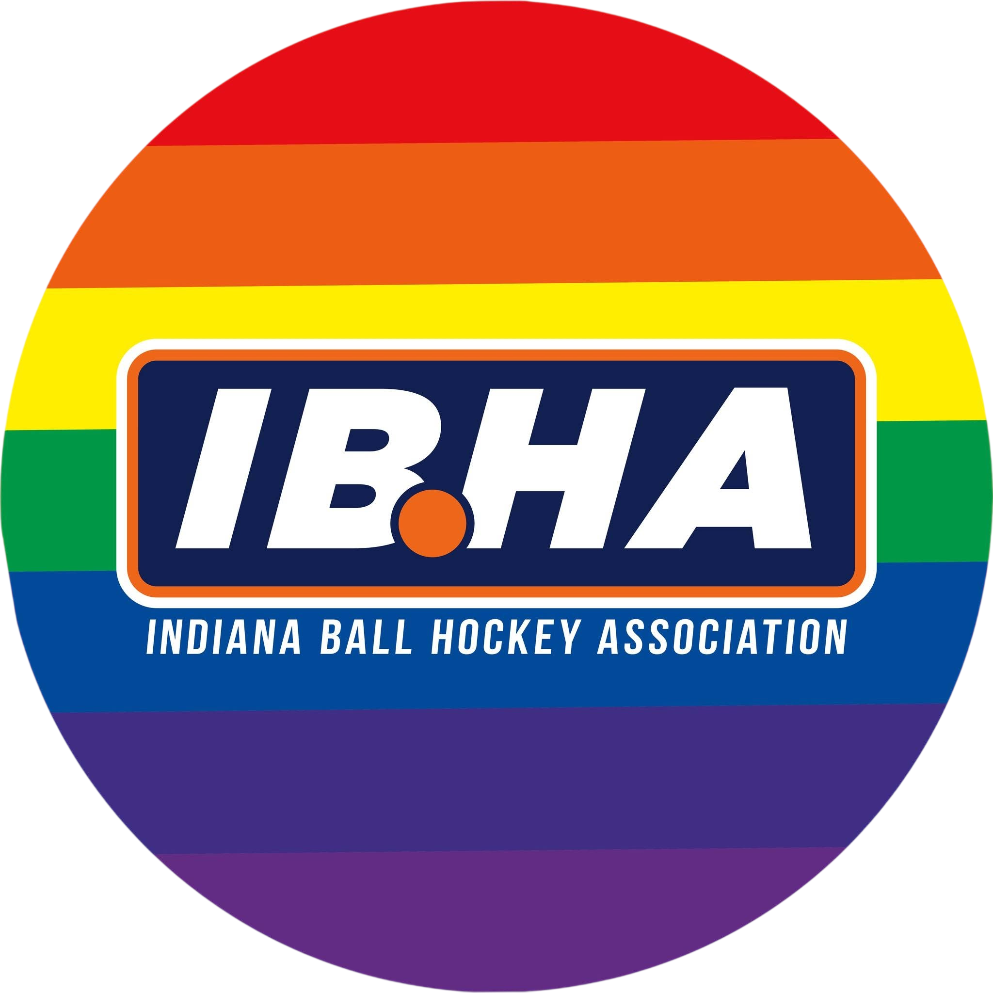 IBHA rainbow pride logo